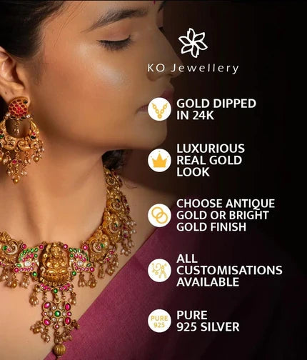 The Kriti Silver Pearl Necklace