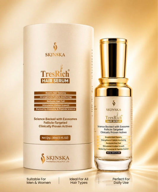 TresRich Hair Serum – Advanced Exosome & Peptide Hair Growth Formula