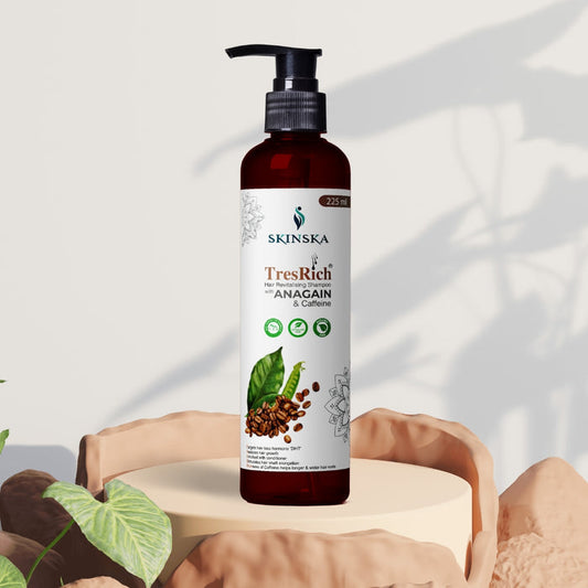 TresRich Revitalising Anti-Hair Fall Shampoo | With Anagain, Caffeine & Niacinamide