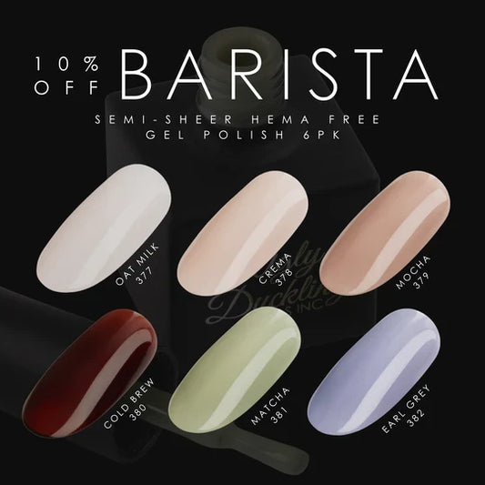UD Gel Polish - Barista Collection 6pk (#377-382)