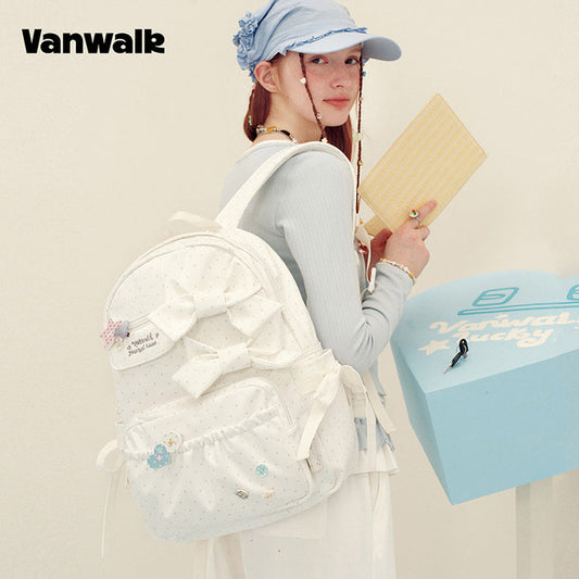 vanwalk Adorable Handmade Notebook House Series Backpack v3031
