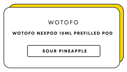 Wotofo NexPod 10mL Prefilled Pod | Sour Pineapple-Image 1